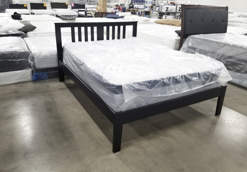 Milan Solid Pine Platform Bed. Available in all sizes; 